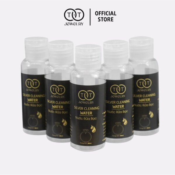 Nước rửa trang sức Bạc T&T Jewelry, dung dịch Tẩy Trắng, Làm Sáng trang sức Bạc TRB01 - Ảnh 6