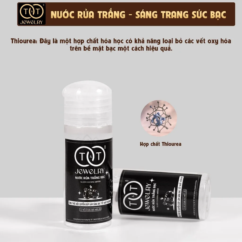 Hoạt chất Thiourea là chìa khóa của dung dịch làm sáng T&T.