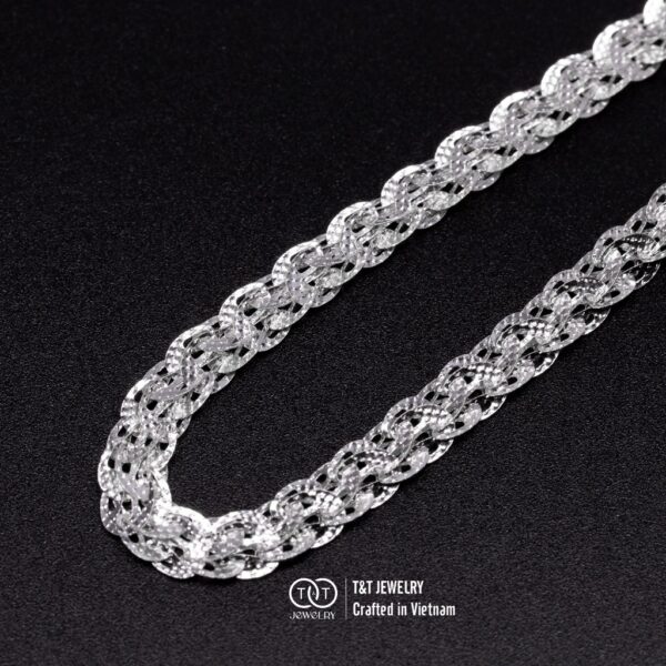 Lắc tay nữ Bạc Ý s925 Đuôi Phụng T&T Jewelry cao cấp LT01 - Ảnh 6