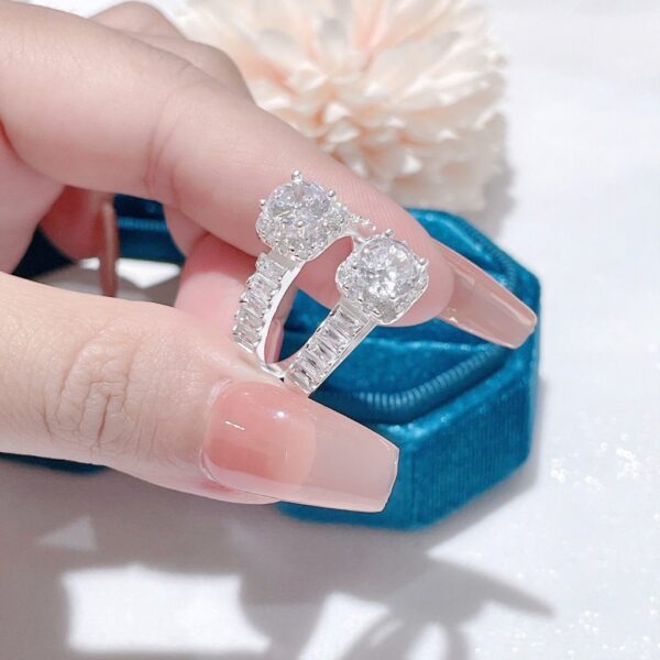 Nhẫn Bạc Nữ Dải Sao Băng Hội Tụ Quyền Lực - Sang Trọng T&T Jewelry NN020 - Ảnh 7