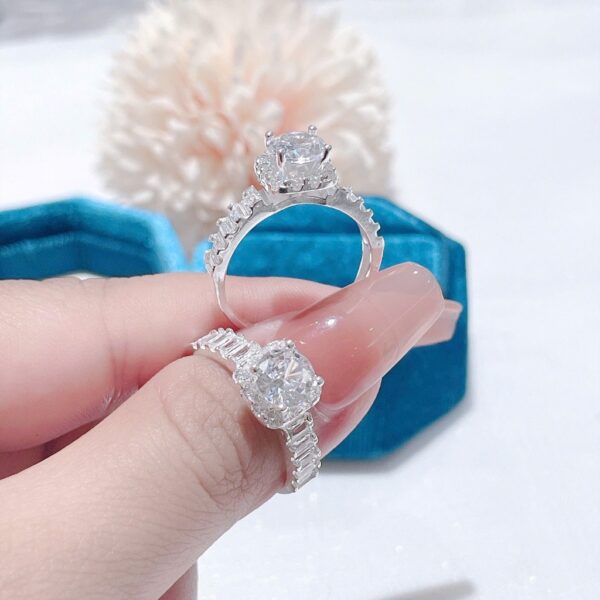 Nhẫn Bạc Nữ Dải Sao Băng Hội Tụ Quyền Lực - Sang Trọng T&T Jewelry NN020 - Ảnh 8