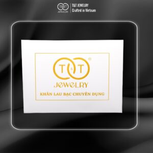 Khăn Lau Trang Sức Bạc Chuyên Dụng T&T Jewelry Loại Bỏ Vết Xỉn, Vết Bẩn, Mồ Hôi - KB5425